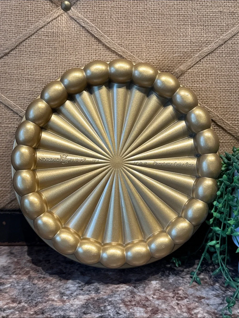 NORDIC WARE CHARLOTTE CAKE PAN